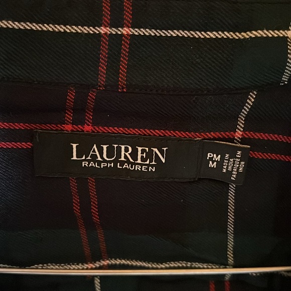 Nothing says Christmas like a Ralph Lauren Christmas plaid button down. - Picture 2 of 4